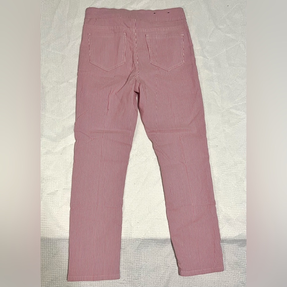 Mario Serrani Italy Striped Pink Pants Women’s Sz Small - Picture 10 of 11